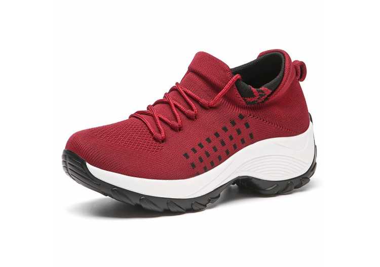 Trainers Ladies Mesh Lightweight Soft Breathable Sneakers Comfortable Durable Platform Casual Female Footwear Size35 39